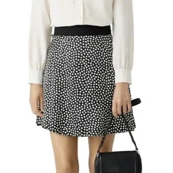 Kate Spade Silk Polka Dot A- Line Women's Skirt Size 2 - Picture 9 of 9